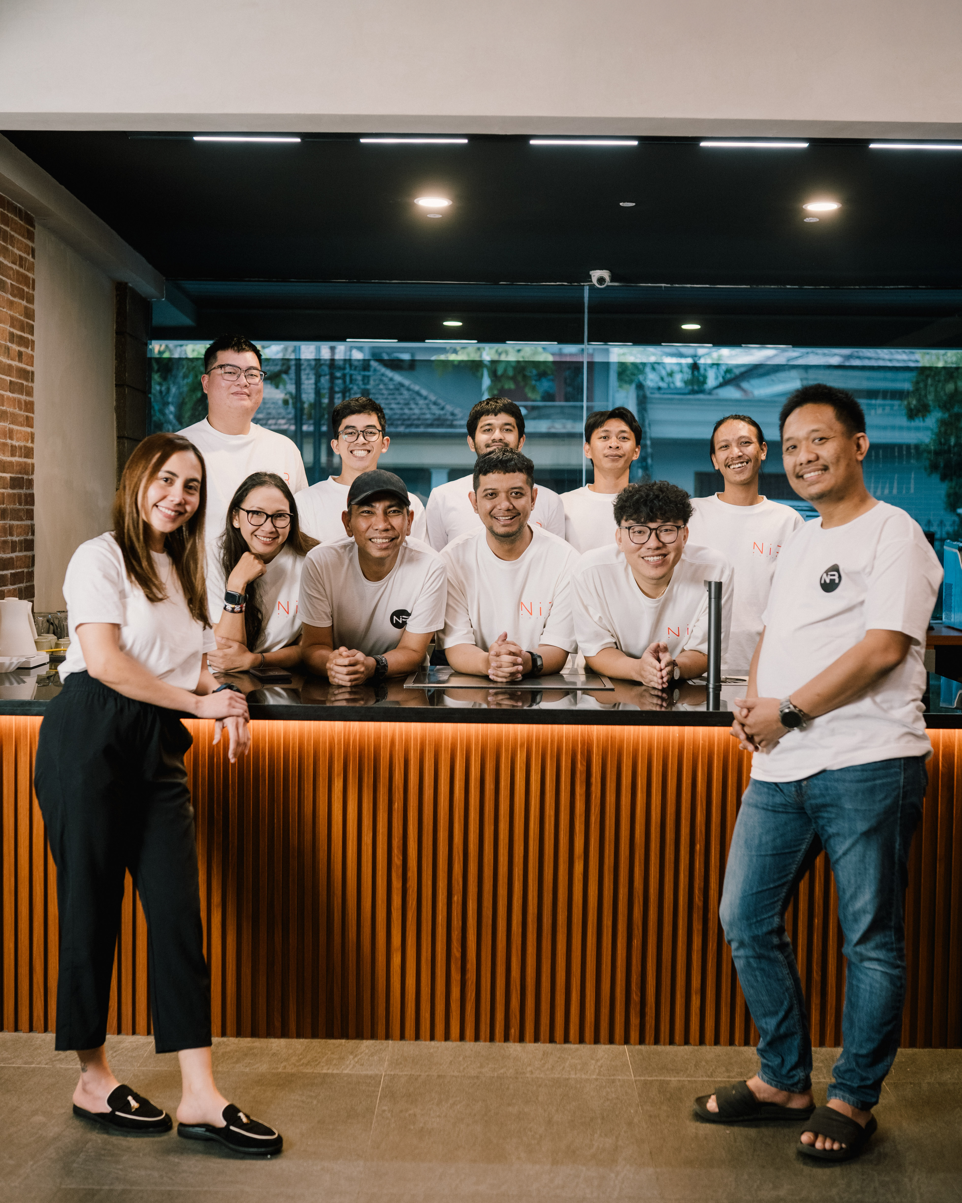 The NiR team on the roastery floor